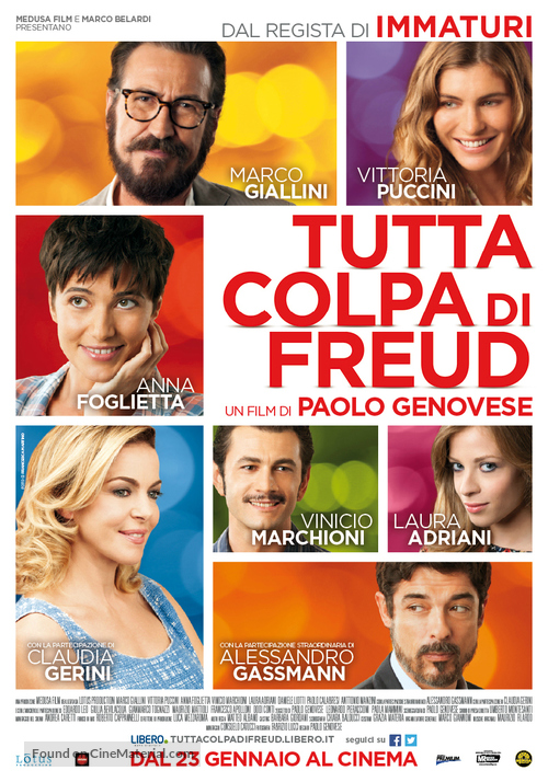 Tutta colpa di Freud - Italian Movie Poster