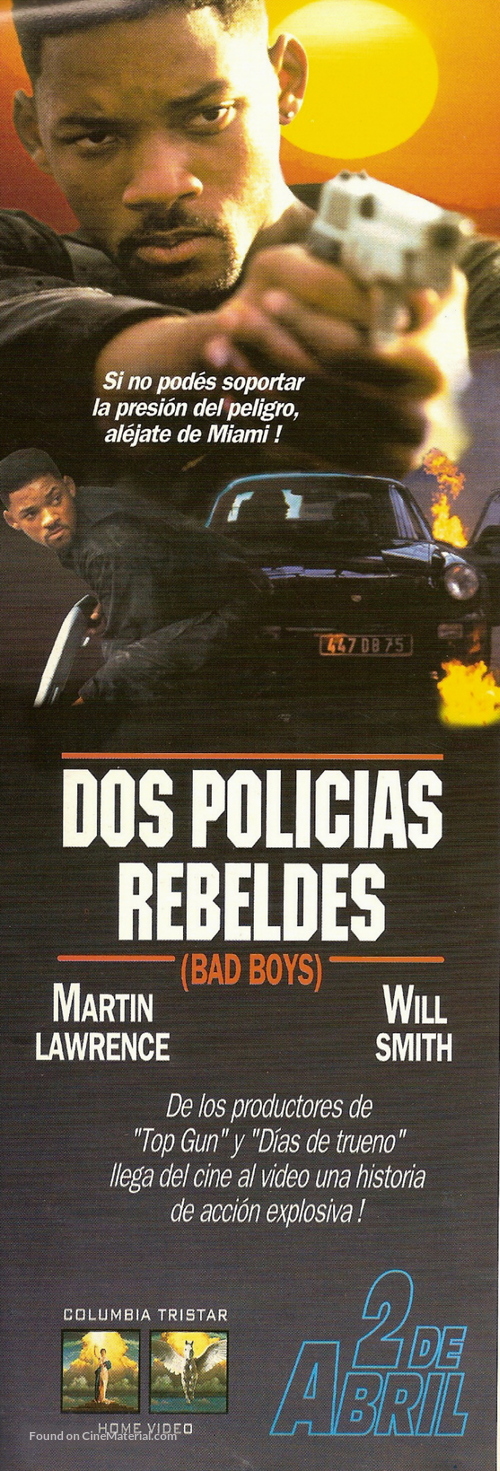 Bad Boys - Argentinian Movie Poster