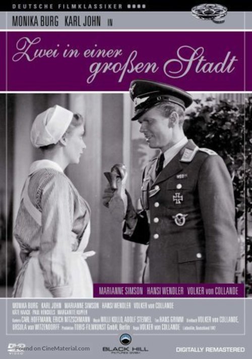 Zwei in einer gro&szlig;en Stadt - German Movie Cover