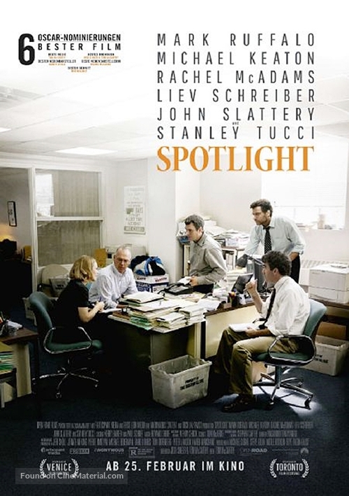 Spotlight - German Movie Poster