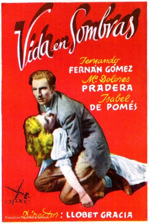 Vida en sombras - Spanish Movie Poster