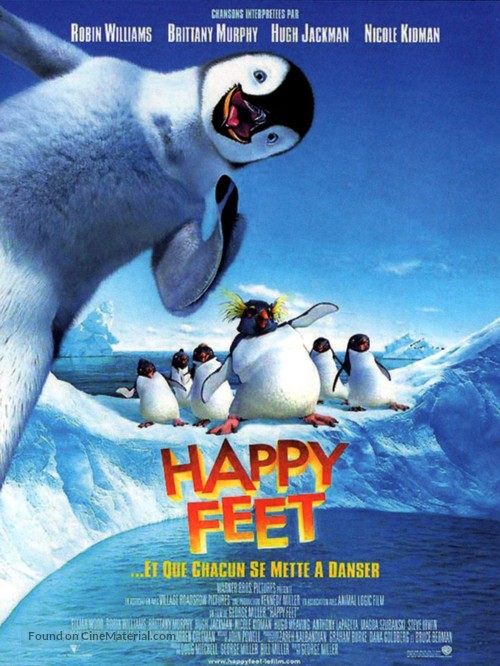 Happy Feet - French Movie Poster