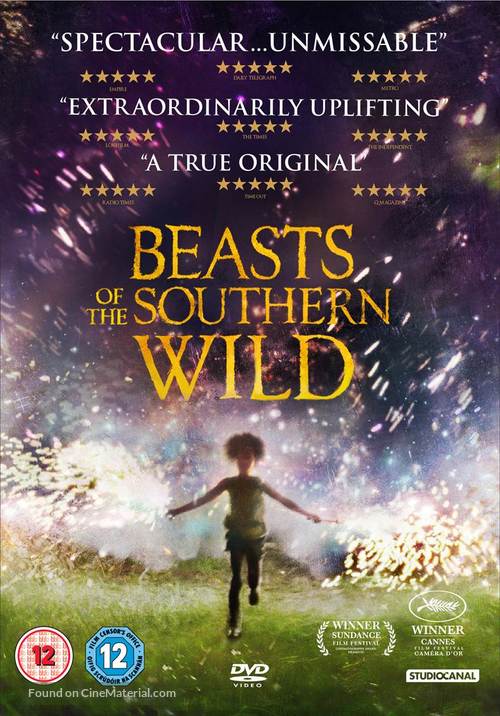 Beasts of the Southern Wild - British DVD movie cover