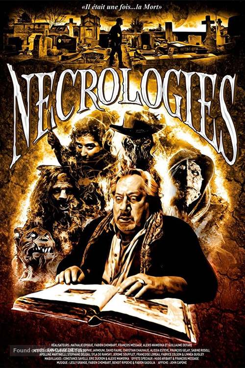 N&eacute;crologies - French Movie Poster