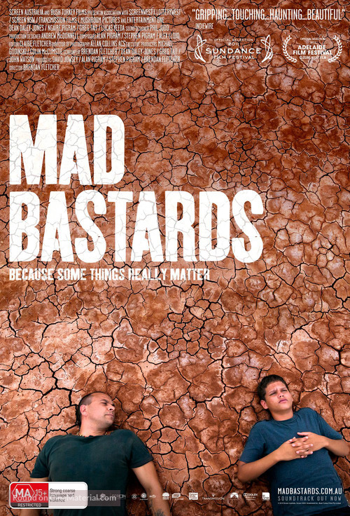 Mad Bastards - New Zealand Movie Poster