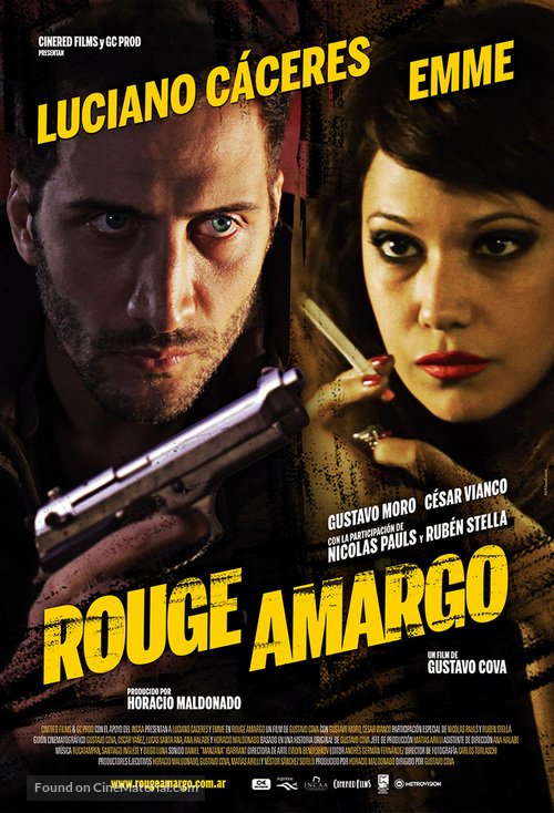 Rouge amargo - Argentinian Movie Poster