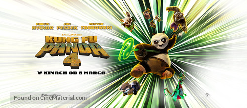 Kung Fu Panda 4 - Polish Movie Poster