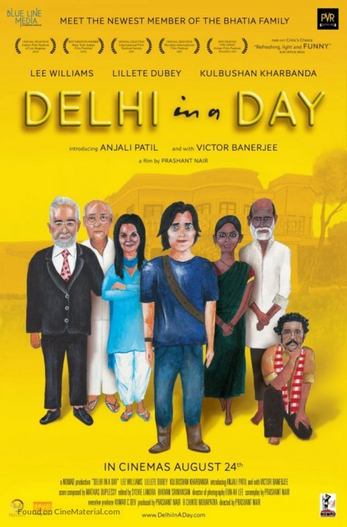 Delhi in a Day - Indian Movie Poster