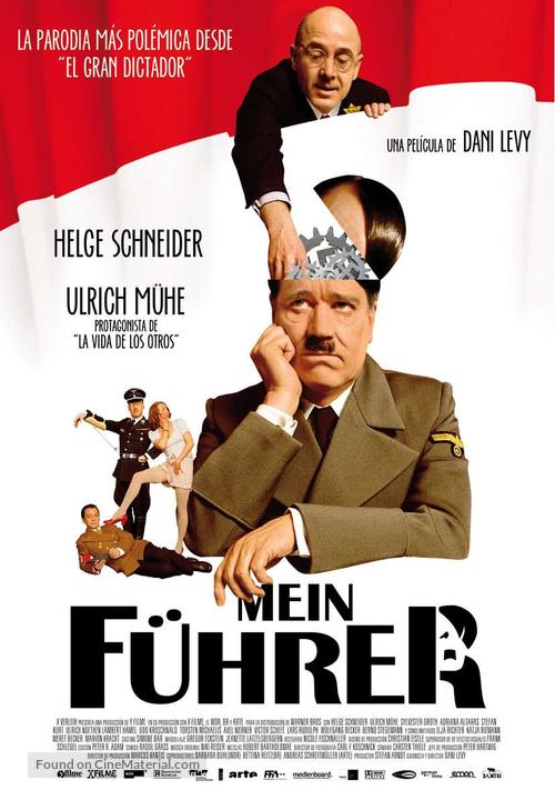 Mein F&uuml;hrer - Die wirklich wahrste Wahrheit &uuml;ber Adolf Hitler - Spanish Movie Poster