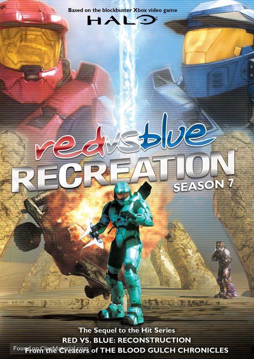 &quot;Red vs. Blue: The Blood Gulch Chronicles&quot; - DVD movie cover