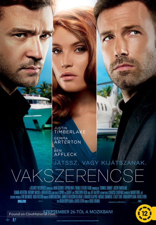 Runner, Runner - Hungarian Movie Poster