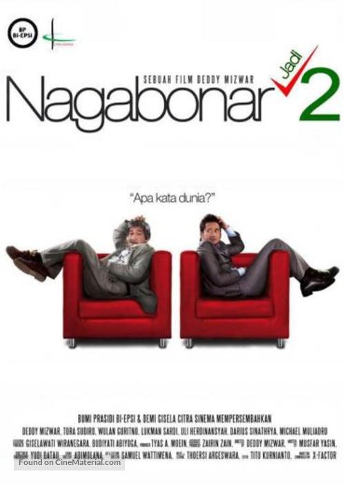 Nagabonar jadi 2 - Indonesian Movie Poster