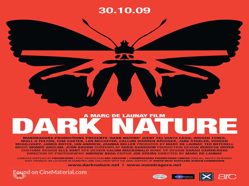 Dark Nature - British Movie Poster