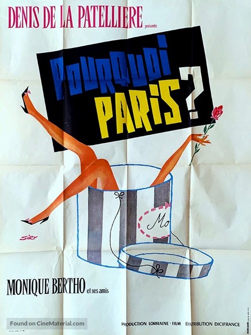 Pourquoi Paris? - French Movie Poster