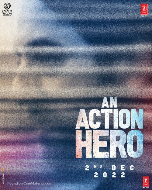 An Action Hero - Indian Movie Poster