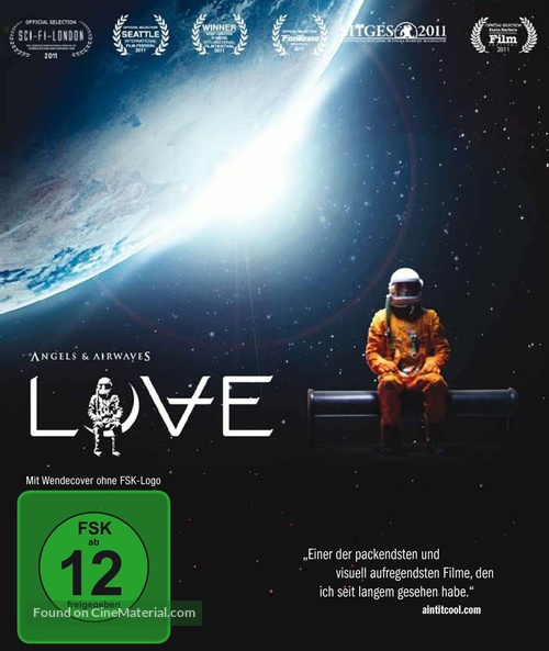 Love - German Blu-Ray movie cover