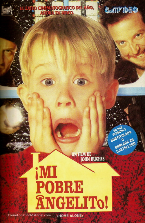 Home Alone - Argentinian VHS movie cover