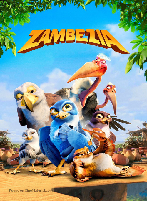 Zambezia - South African DVD movie cover