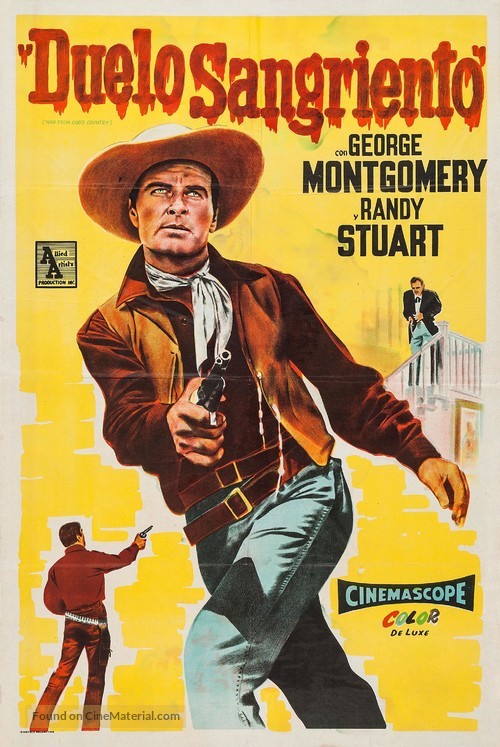 Man from God&#039;s Country - Argentinian Movie Poster