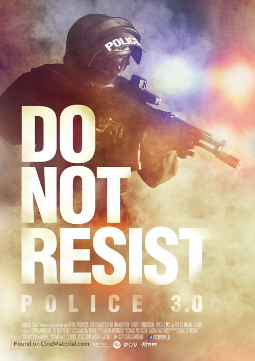 Do Not Resist - German Movie Poster
