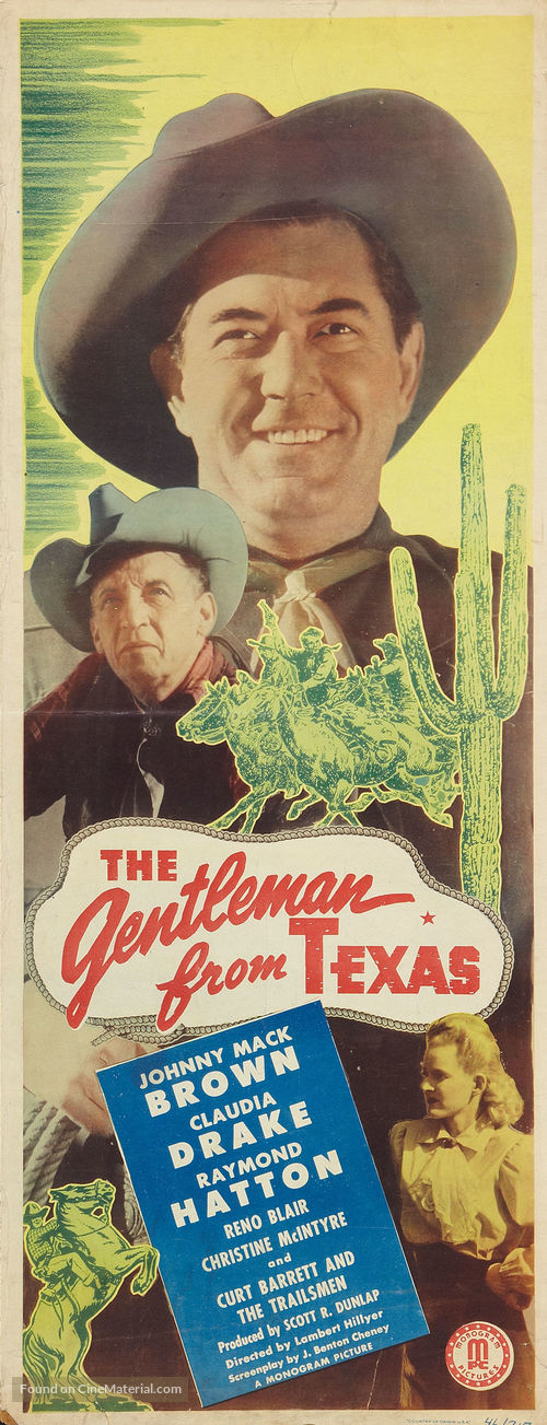 Gentleman from Texas - Movie Poster