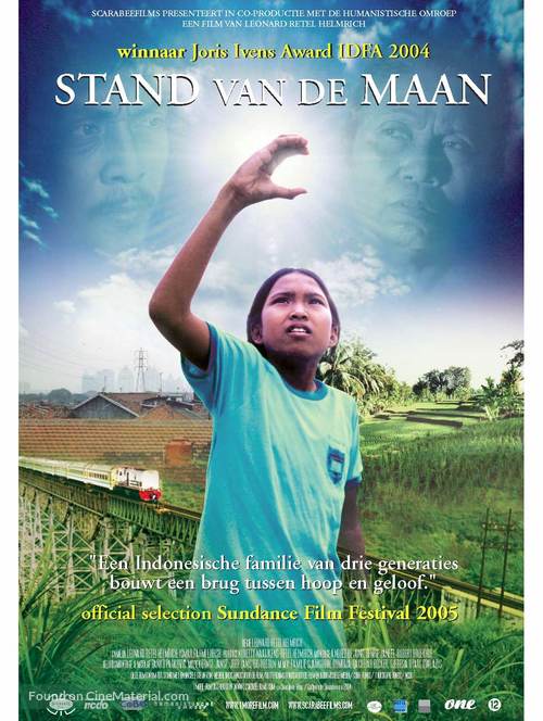 Stand van de maan - Dutch Movie Poster