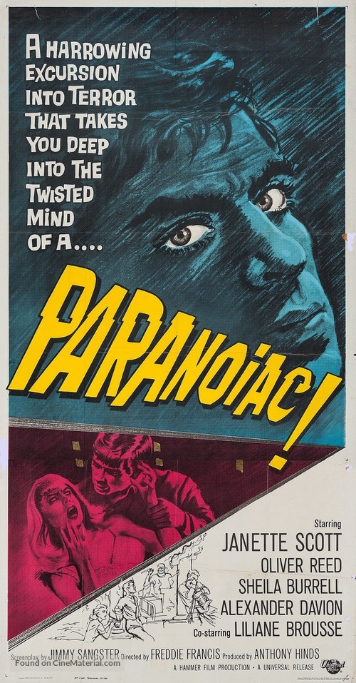 Paranoiac - Movie Poster