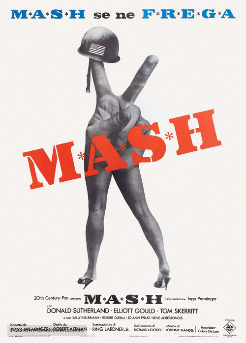 MASH - Italian Theatrical movie poster