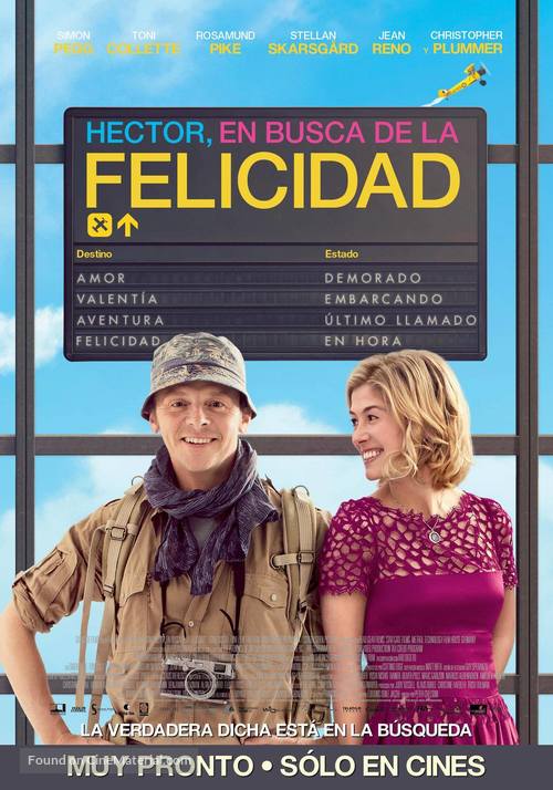 Hector and the Search for Happiness - Mexican Movie Poster