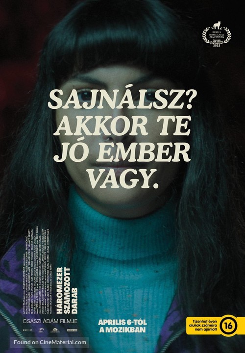 H&aacute;romezer sz&aacute;mozott darab - Hungarian Movie Poster