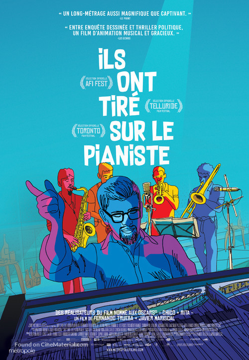 They Shot the Piano Player - Canadian Movie Poster