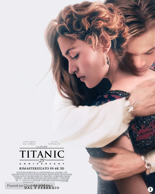 Titanic - Italian Re-release movie poster