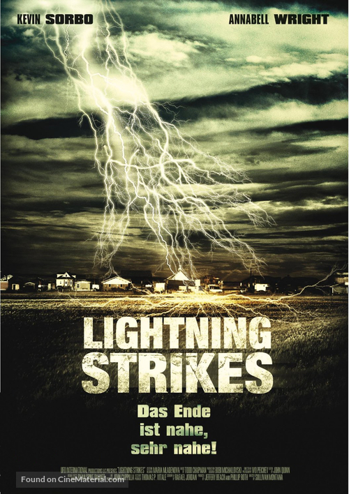 Lightning Strikes - German Movie Poster