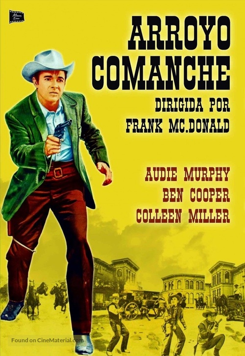 Gunfight at Comanche Creek - Spanish DVD movie cover