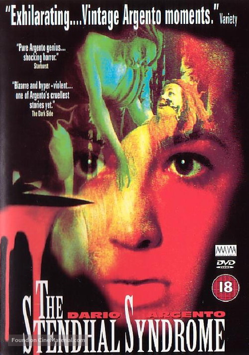 La sindrome di Stendhal - British DVD movie cover