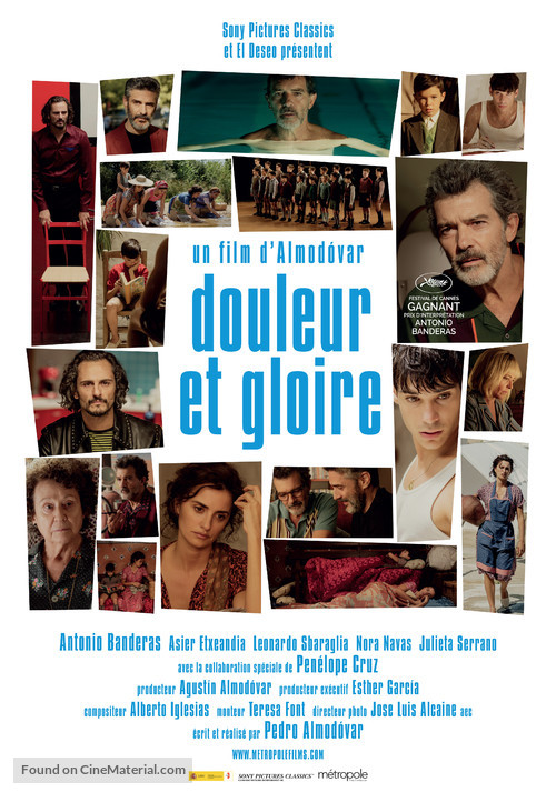 Dolor y gloria - Canadian Movie Poster