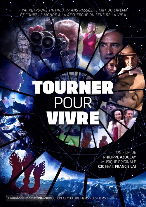 Tourner pour vivre - French Movie Poster