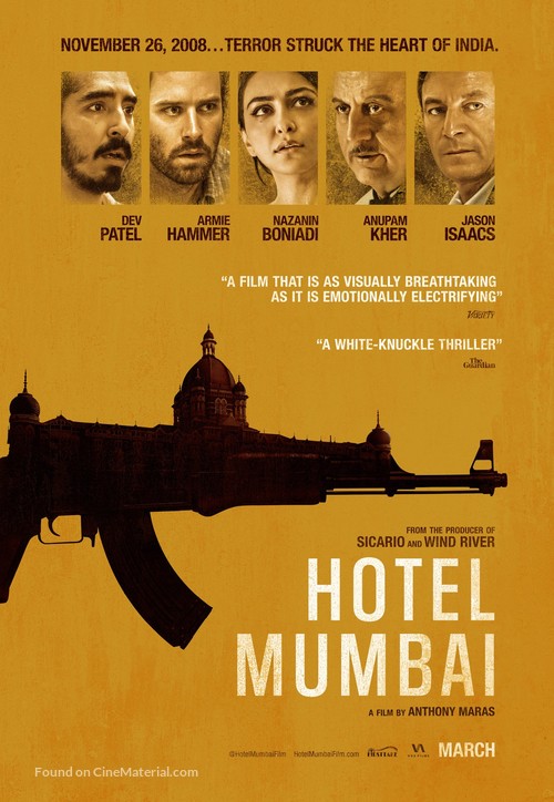 Hotel Mumbai - Canadian Movie Poster