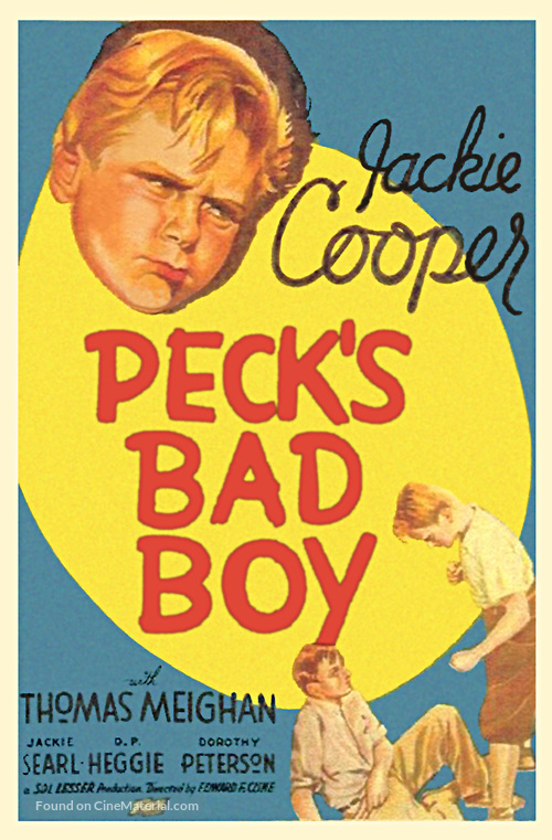 Peck&#039;s Bad Boy - Theatrical movie poster
