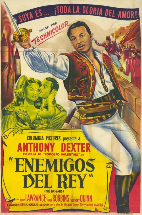 The Brigand - Spanish Movie Poster