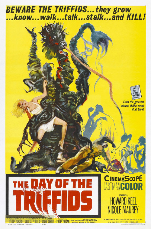 The Day of the Triffids - Theatrical movie poster