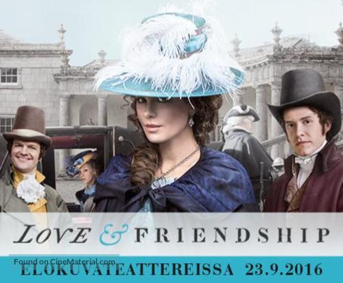 Love &amp; Friendship - Finnish Movie Poster