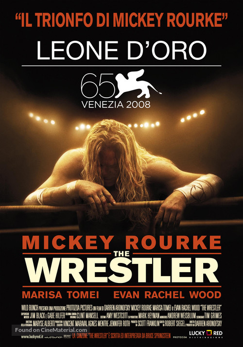The Wrestler - Italian Movie Poster