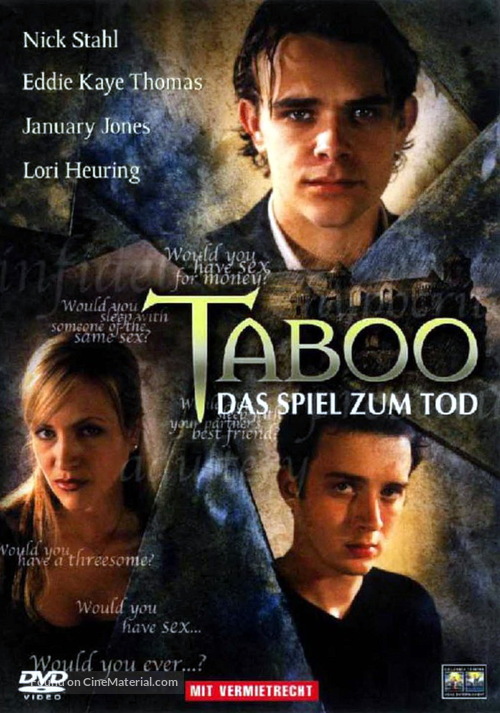 Taboo - German Movie Cover