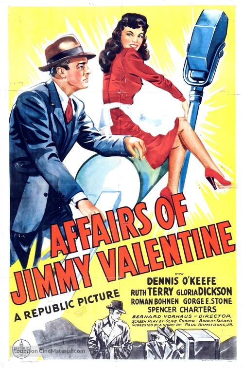 The Affairs of Jimmy Valentine - Movie Poster