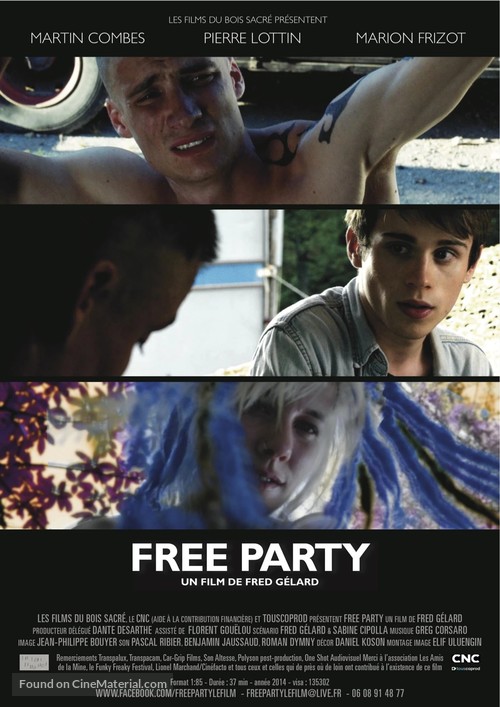 Free Party - French Movie Poster