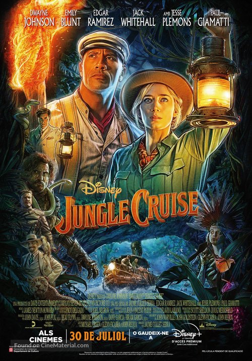 Jungle Cruise - Andorran Movie Poster