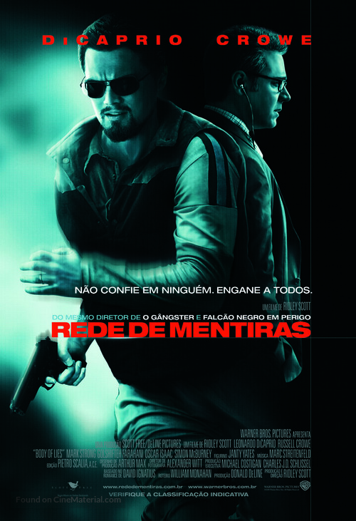 Body of Lies - Brazilian Movie Poster