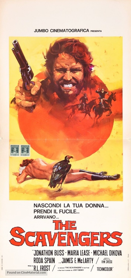 The Scavengers - Italian Movie Poster