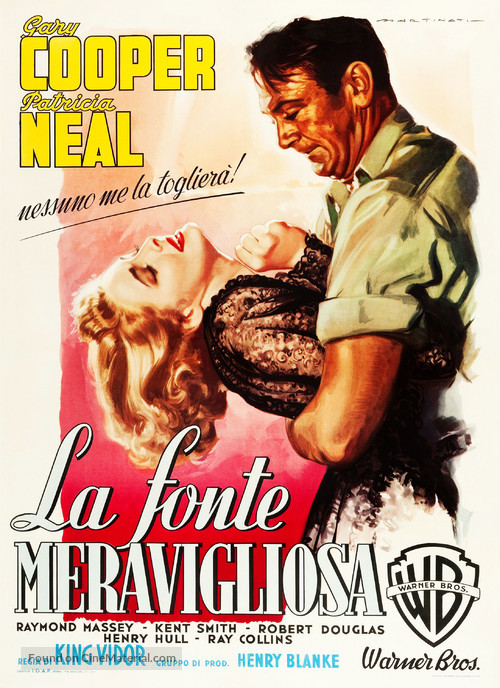 The Fountainhead - Italian Movie Poster
